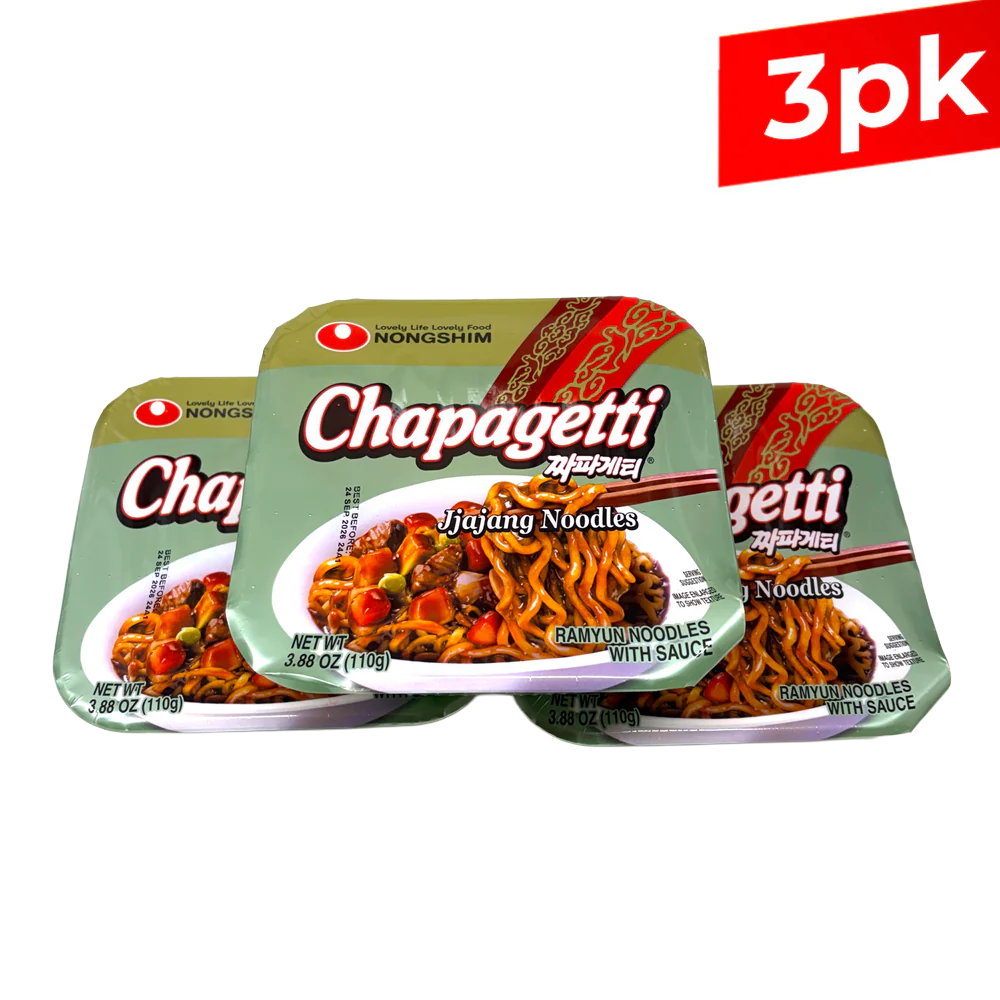 [Nongshim] Chapagetti Squar Bowl / 농심 짜파게티 사각 사발면 (110g x3)