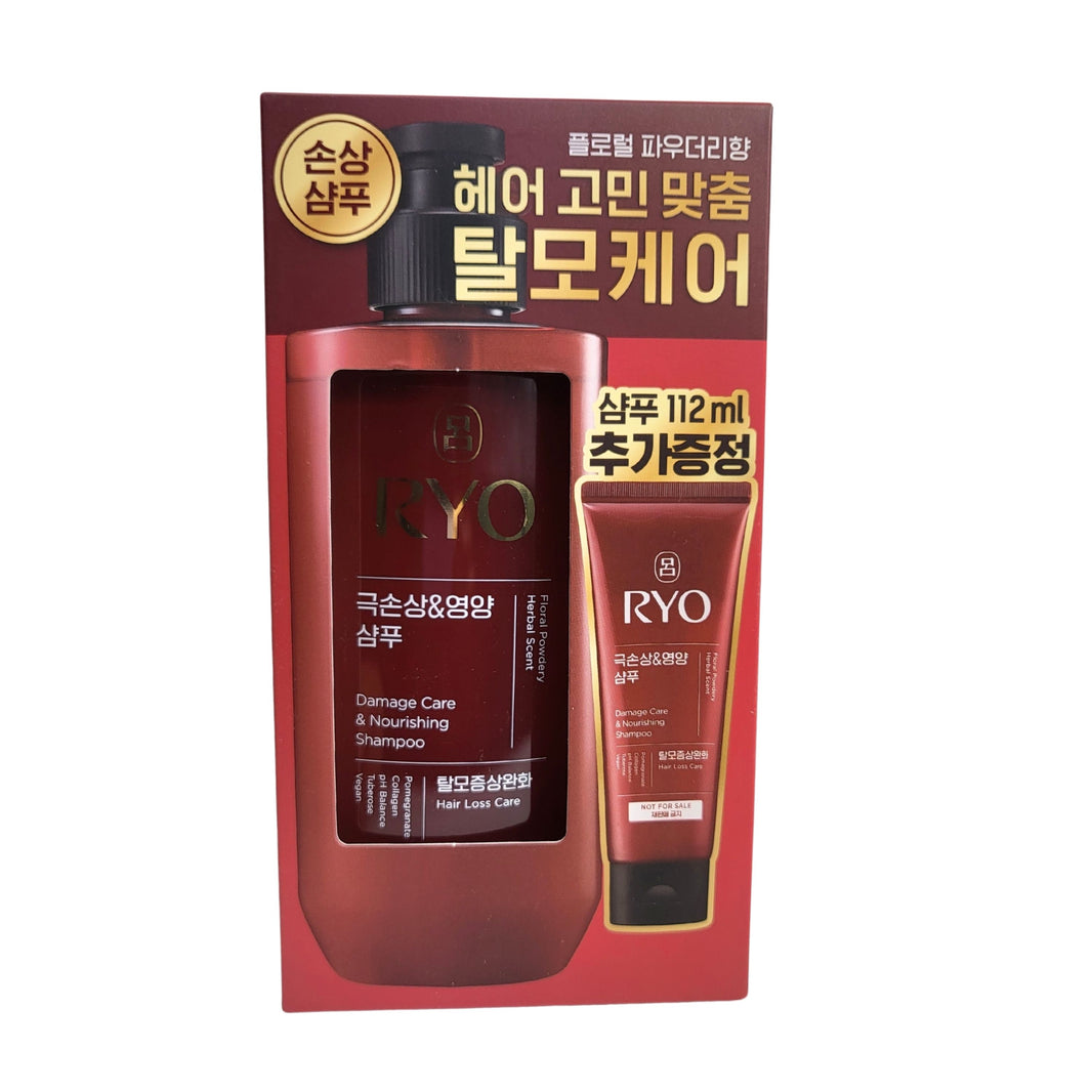 [Ryo] Damage Care & Nourishing Shampoo  / 려 극손상 & 영양 샴푸 탈모증상완화 (592ml)