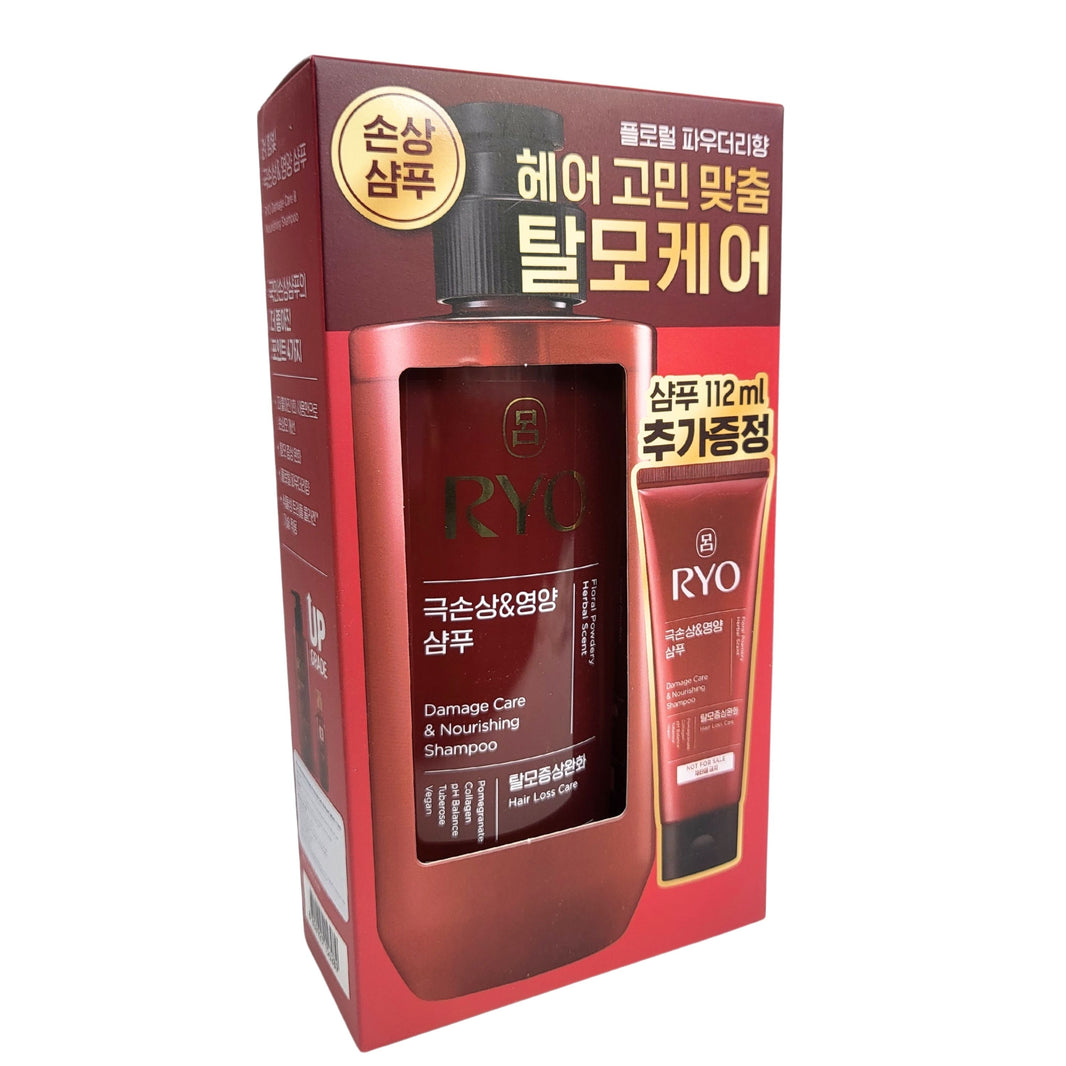 [Ryo] Damage Care & Nourishing Shampoo  / 려 극손상 & 영양 샴푸 탈모증상완화 (592ml)