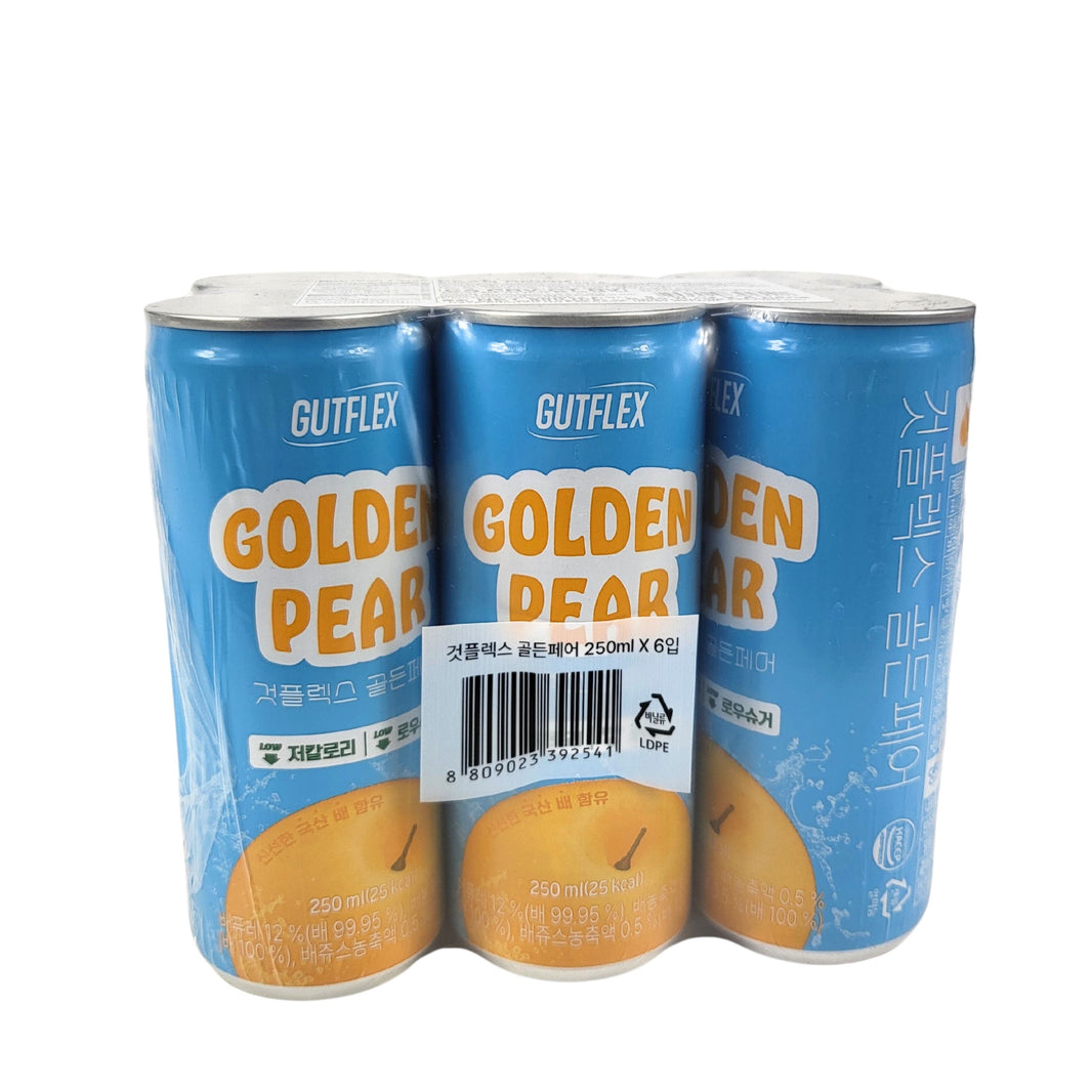 [Gutflex] Golden Pear/ 것플렉스 골든 페어 배 음료 (250ml x 6 cans)