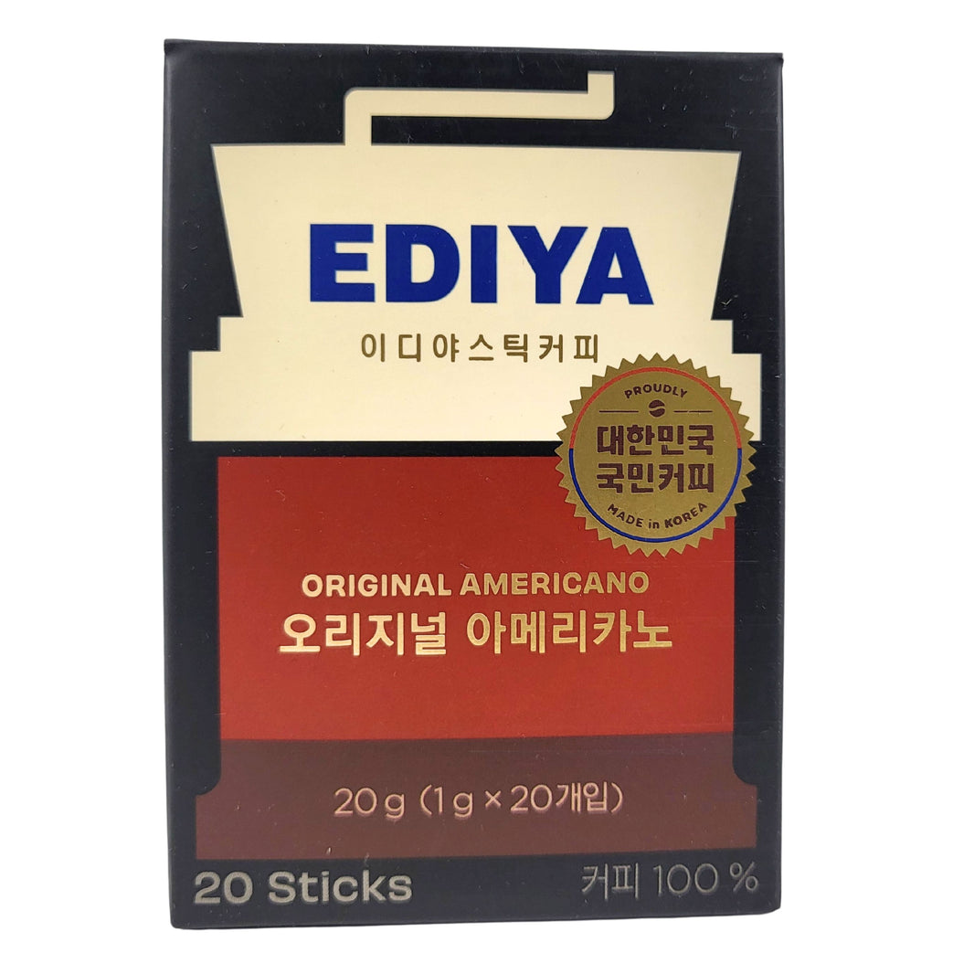 [Ediya] Ediya Coffee Mix Original Americano / 이디야 믹스 커피 오리지널 아메리카노 (20g ,20sticks)
