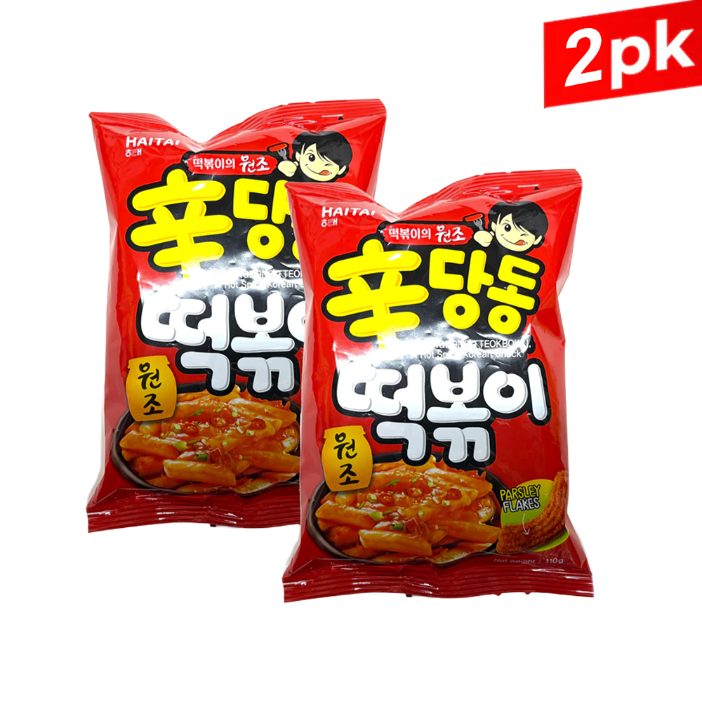 [Haitai] Sindangdong Tteokbokki A Hot Spicy Korean Snack / 해태 신당동 떡볶이 (110g x2pk)