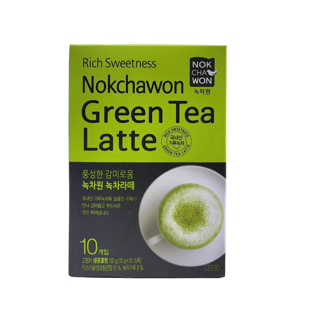 [Nokchawon] Green Tea Latte / 녹차원 녹차 라떼 (13g x10 sticks)