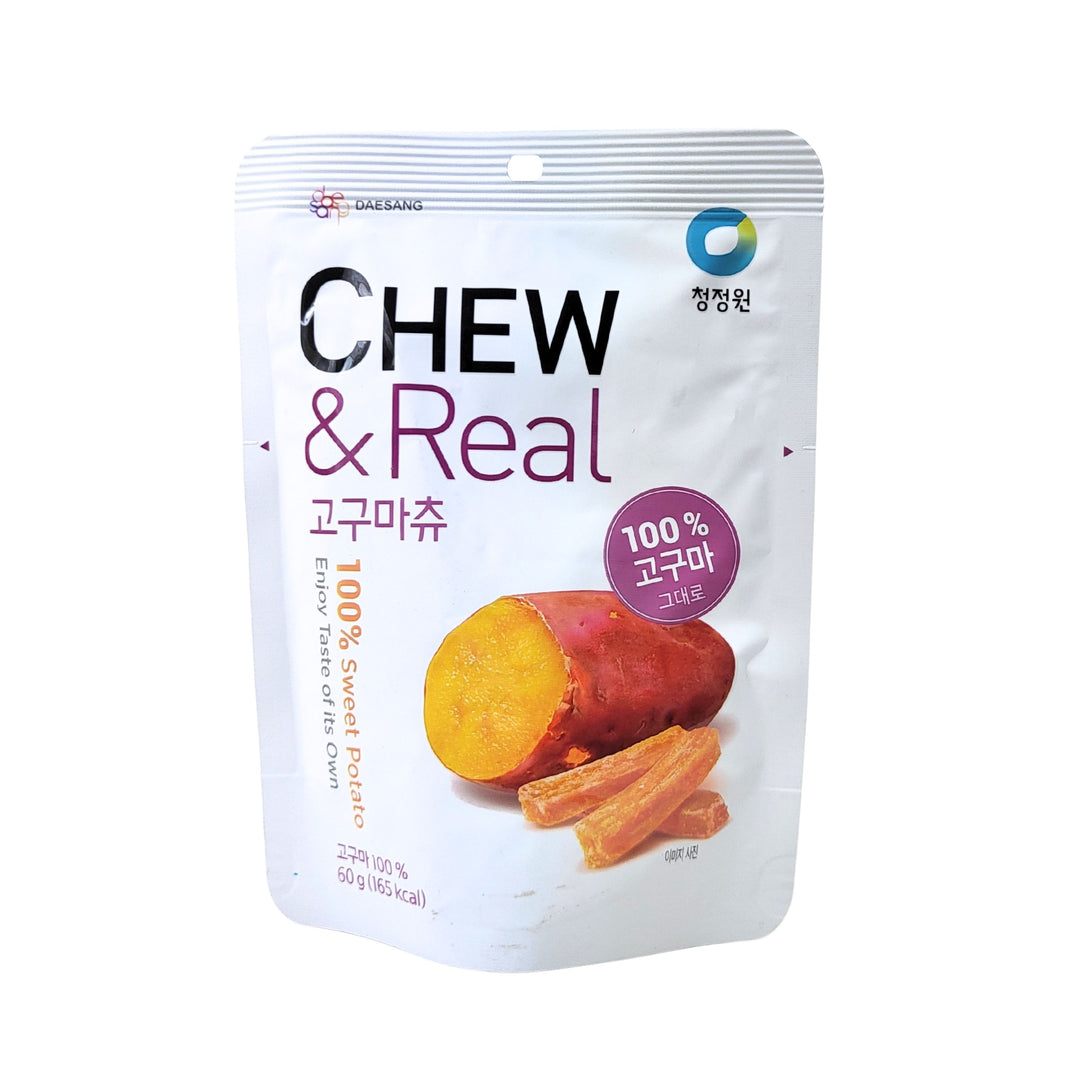 [Chungjungwon] Chew & Real Sweet Potato / 청정원 고구마 츄 (60g)