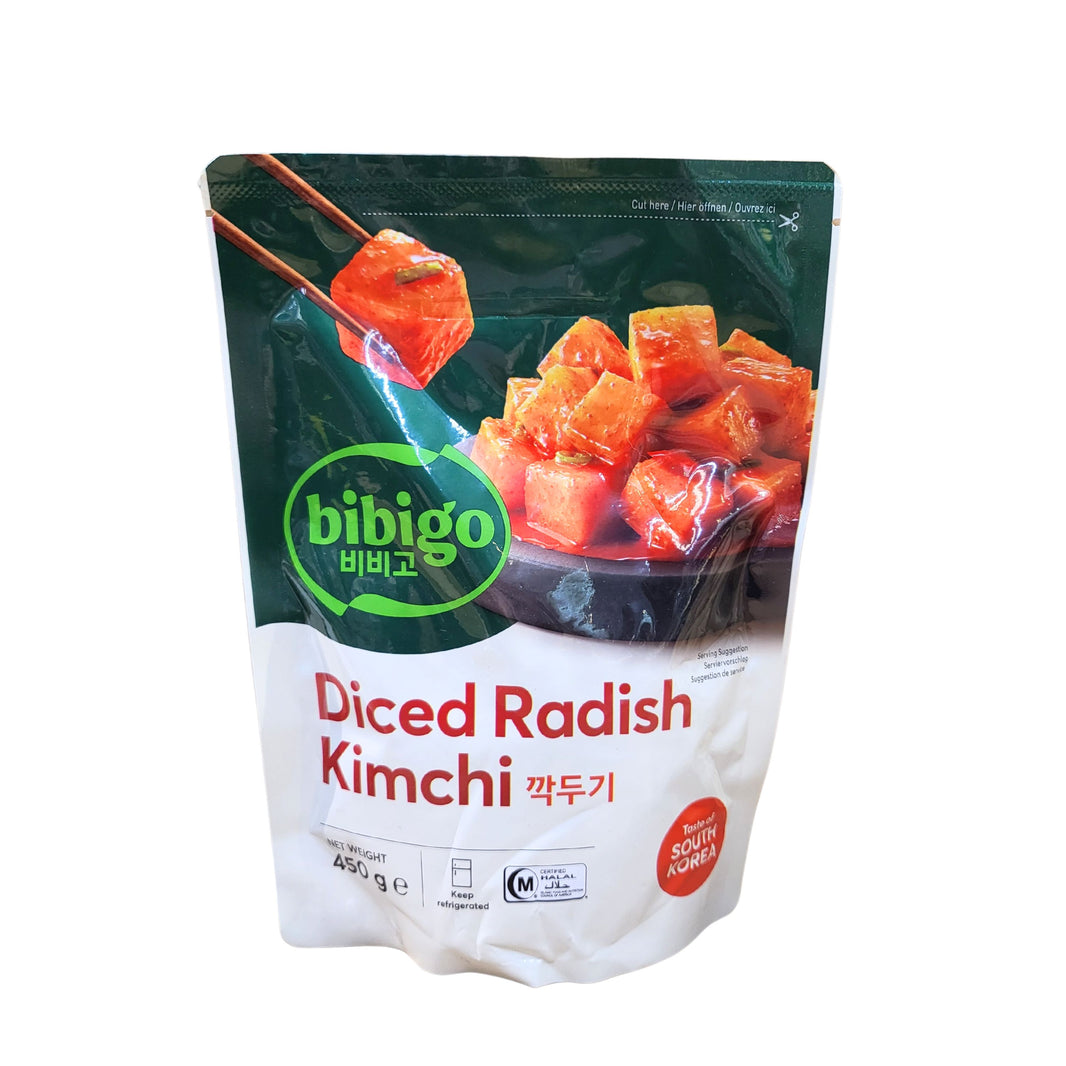 [Bibigo] Diced Radish Kimchi / 비비고 깍두기 김치 (450g)
