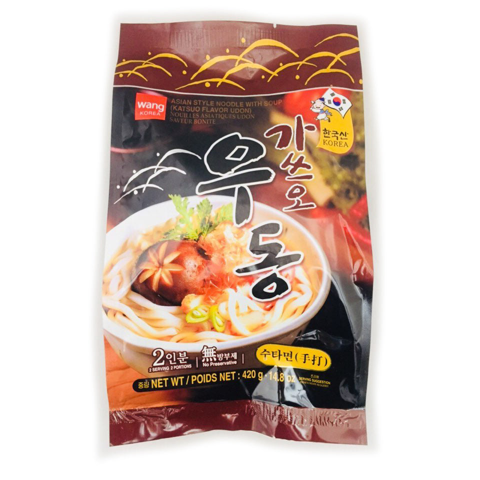 [Wang] Katsuo Flavor Udon 2 Serving / 왕 가쓰오 우동 420g (430g/2인분)