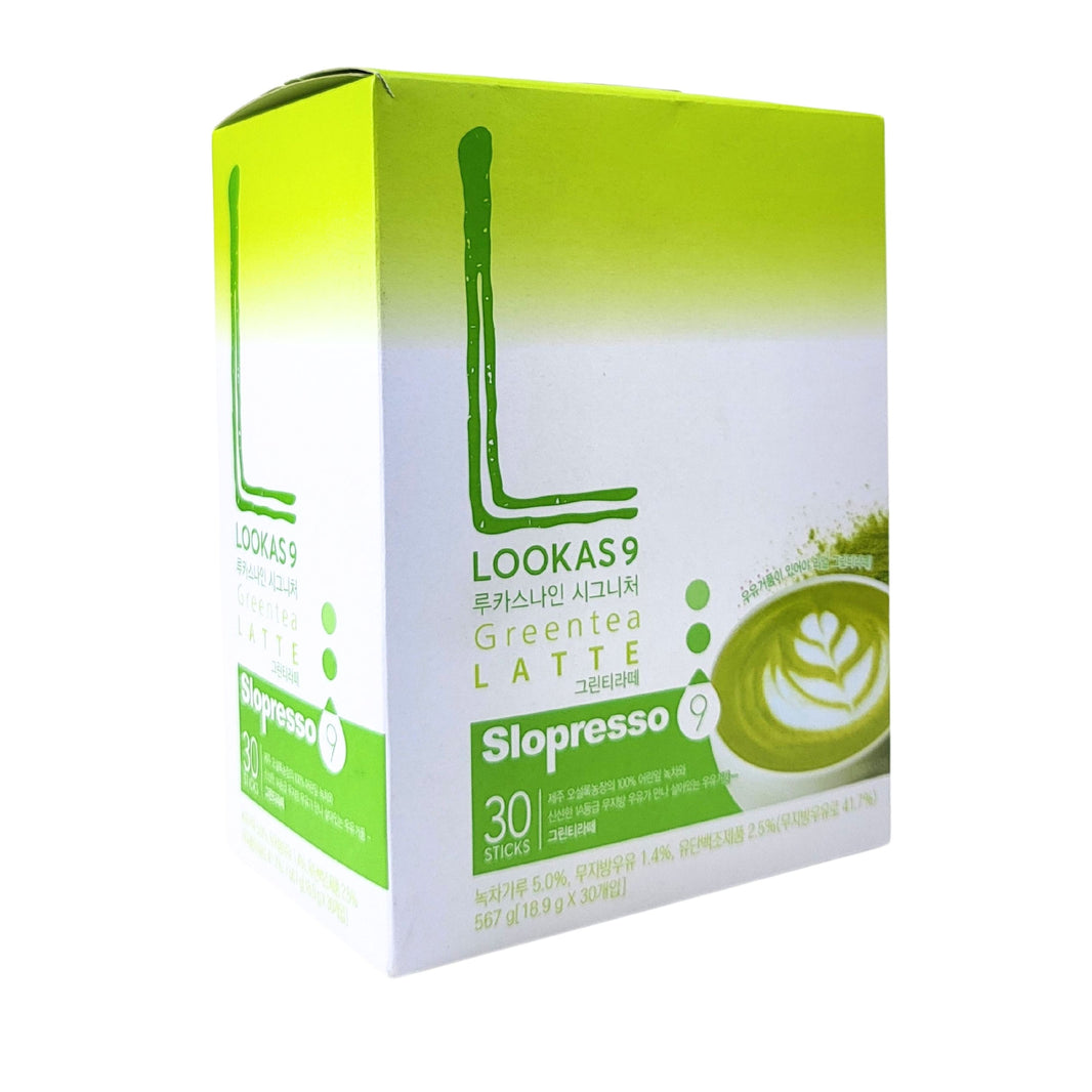 [NAMYANG] Lookas9 Green Tea Latte/ 남양 루카스 나인 그린티 라테 (30 Sticks)