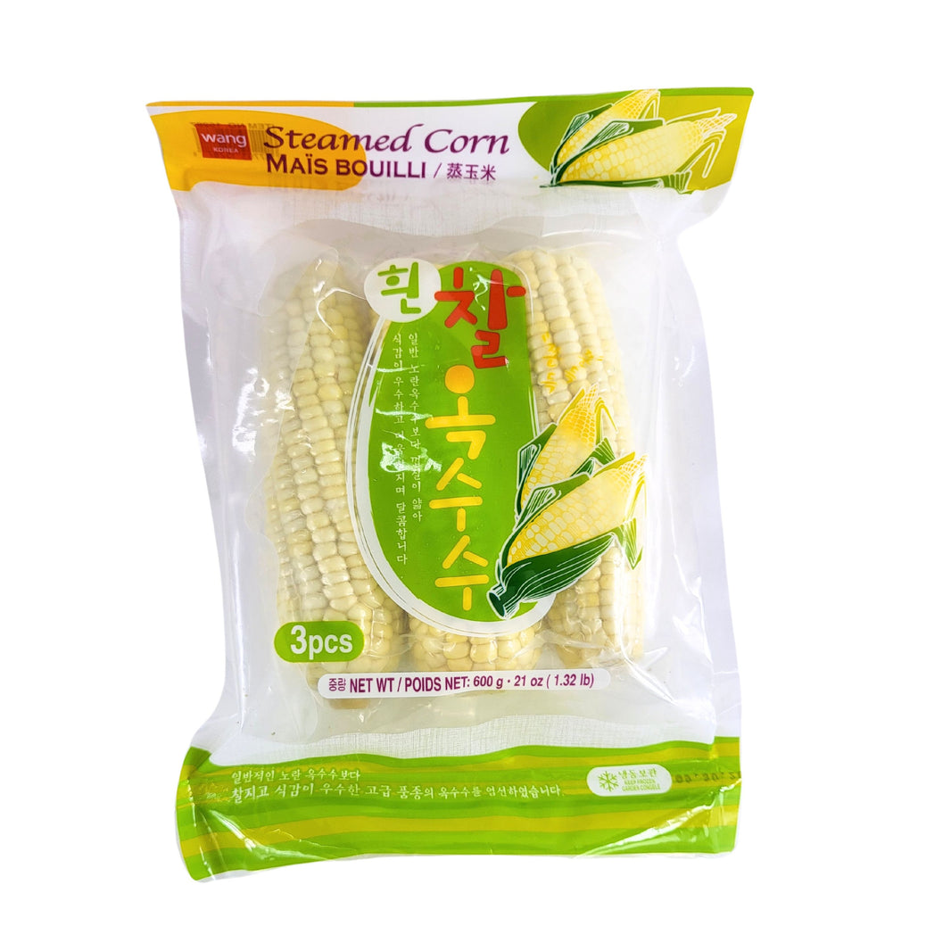 [Wang] Steamed Corn / 왕 흰 찰옥수수 (1.9 lb, 3pcs)