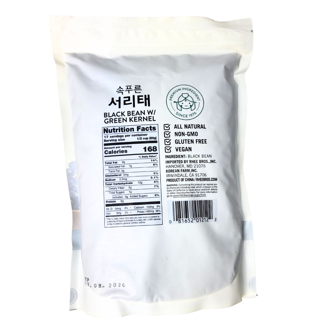 [Assi] Black Bean W/Green Kernel/ 아씨 속푸른 서리태 (850g)