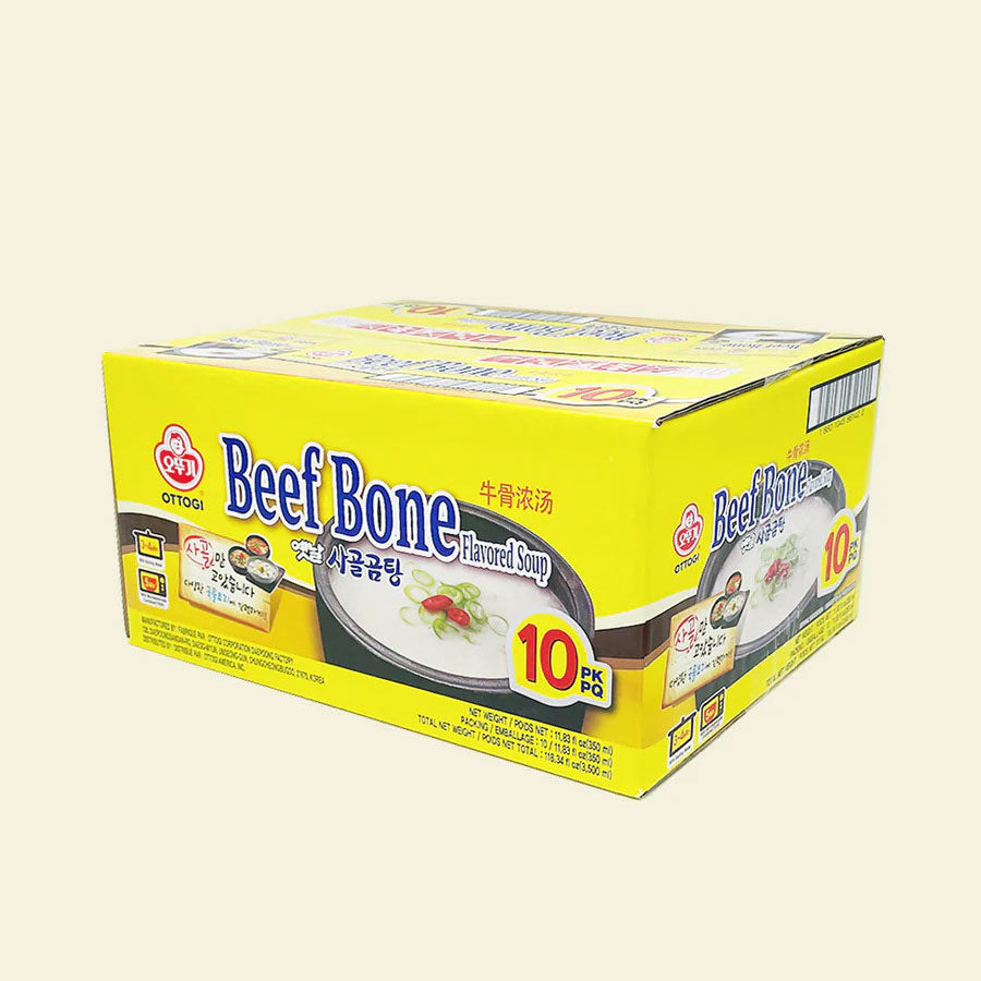 [Ottogi] Beef Bone Flavored Soup / 오뚜기 사골곰탕 (350g x10pk/box)