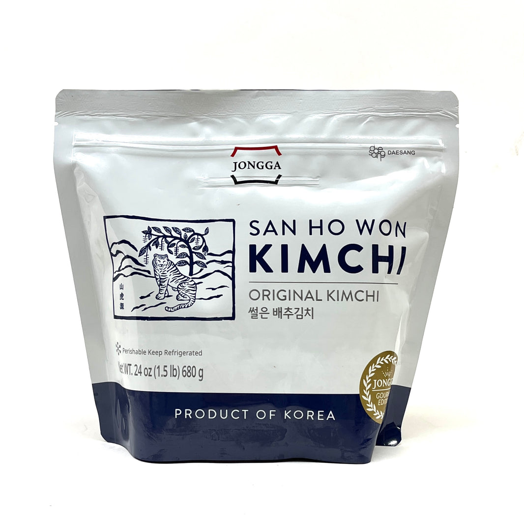 [Jongga] San Ho Won Original Kimchi Sliced  / 종가집 산호원 썰은 배추 김치 (680g)