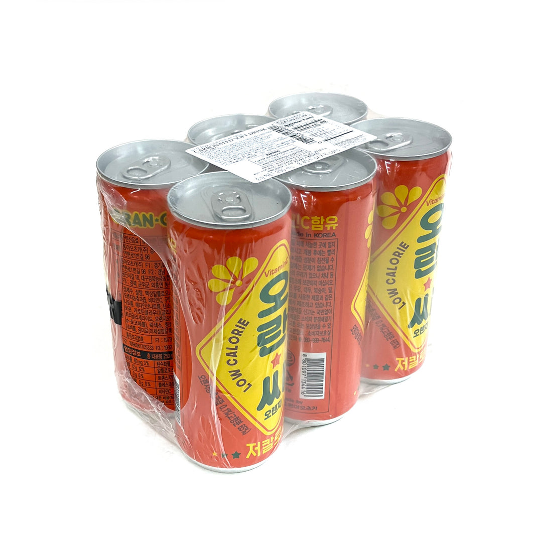 [Dong-A] Oran C Vitamin C Drink Orange Flavor / 동아 오란씨 오렌지  (250ml x 6cans)