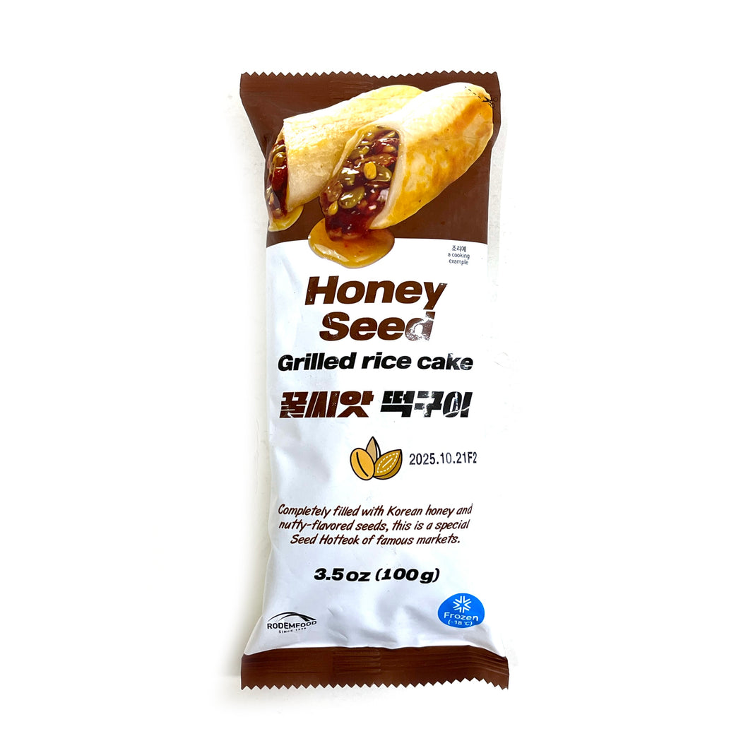 [Rodem] Honey Seed Grilled Rice Cake / 로뎀푸드 꿀씨앗 떡구이 (100g)