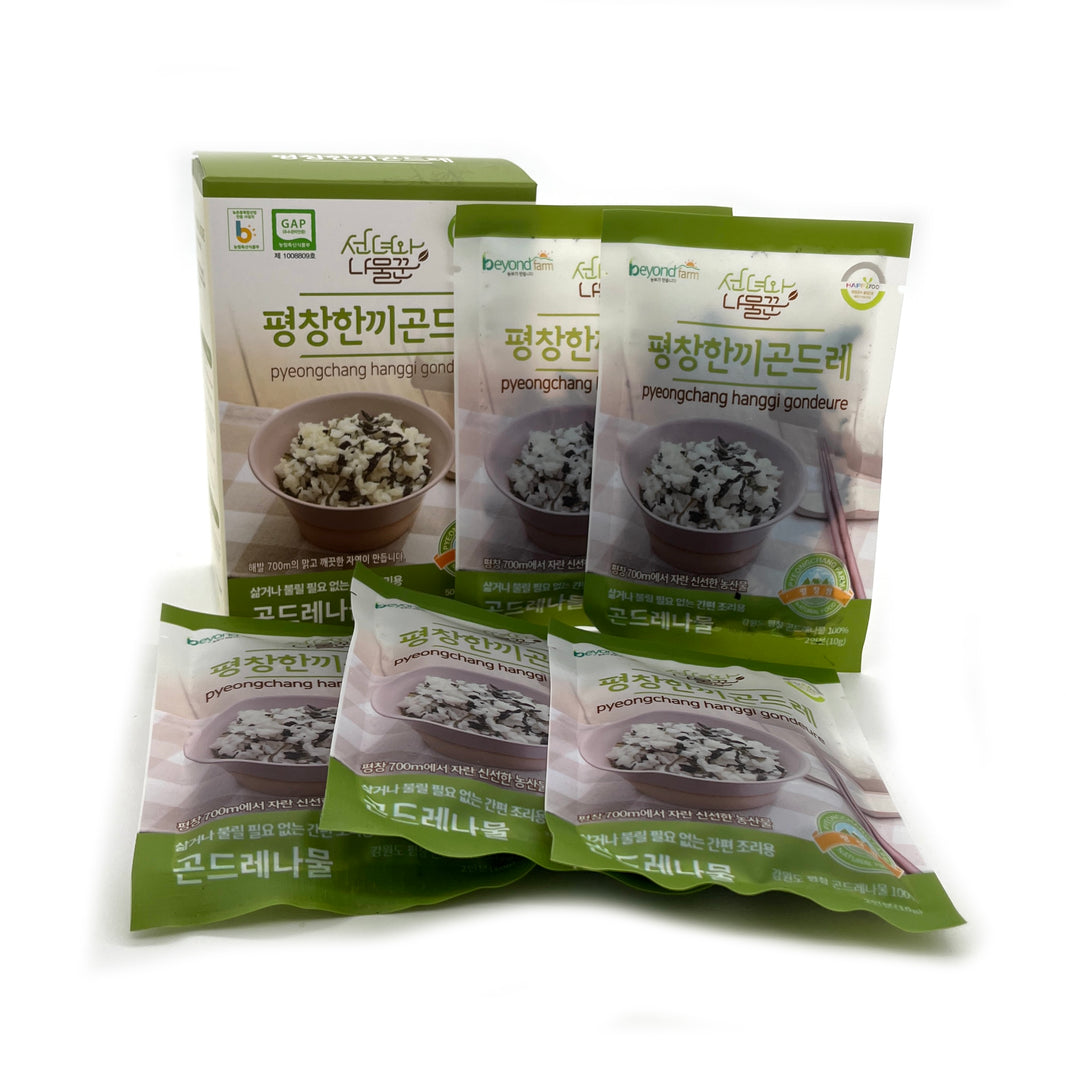 [PC Farm] Pyeongchang Hanggi Gondre Namul for Rice Cooking / 평창 한끼 곤드레 나물 (10g x5pk)