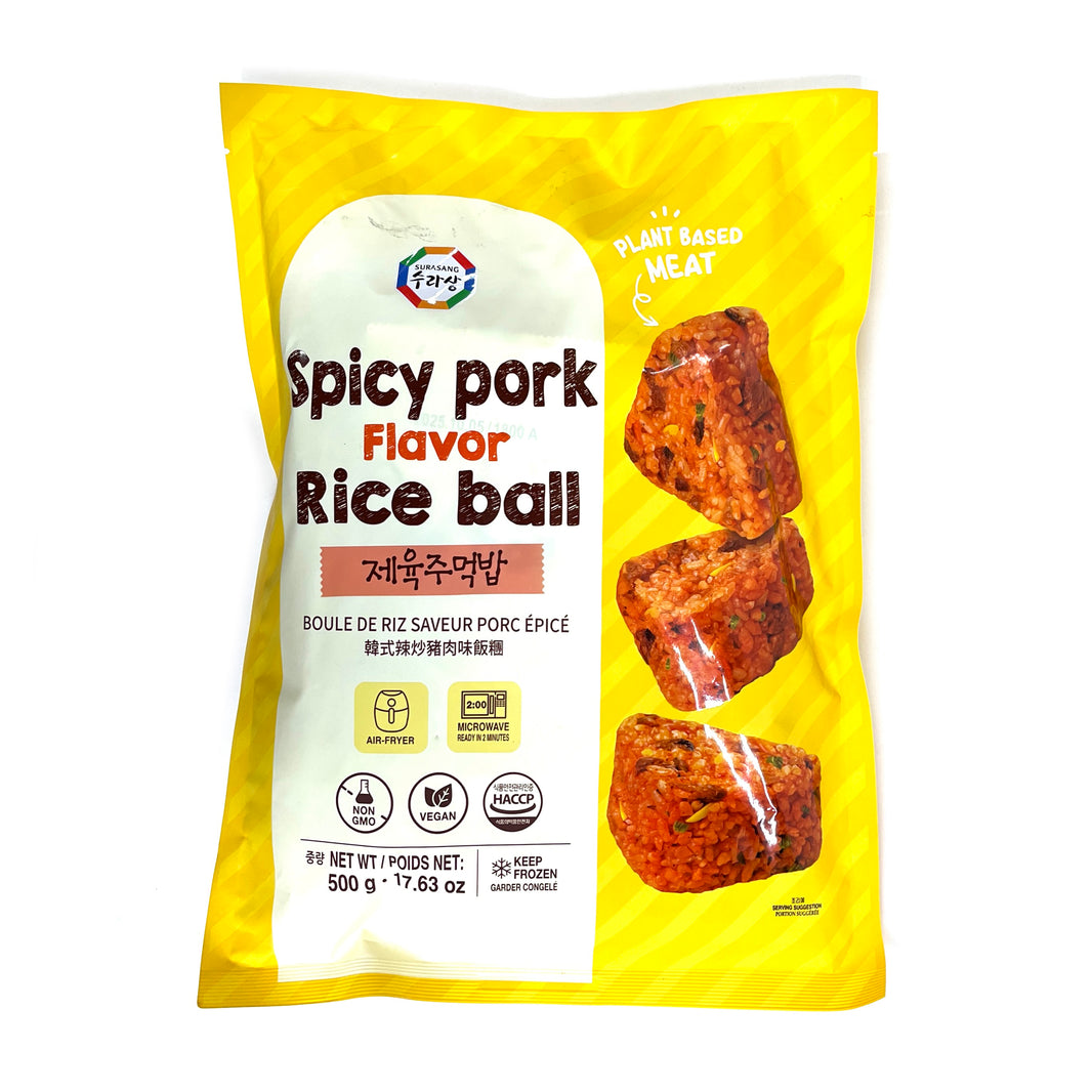 [Surasang] Spicy Pork Flavor Rice Ball / 수라상 제육 주먹 밥 (500g)