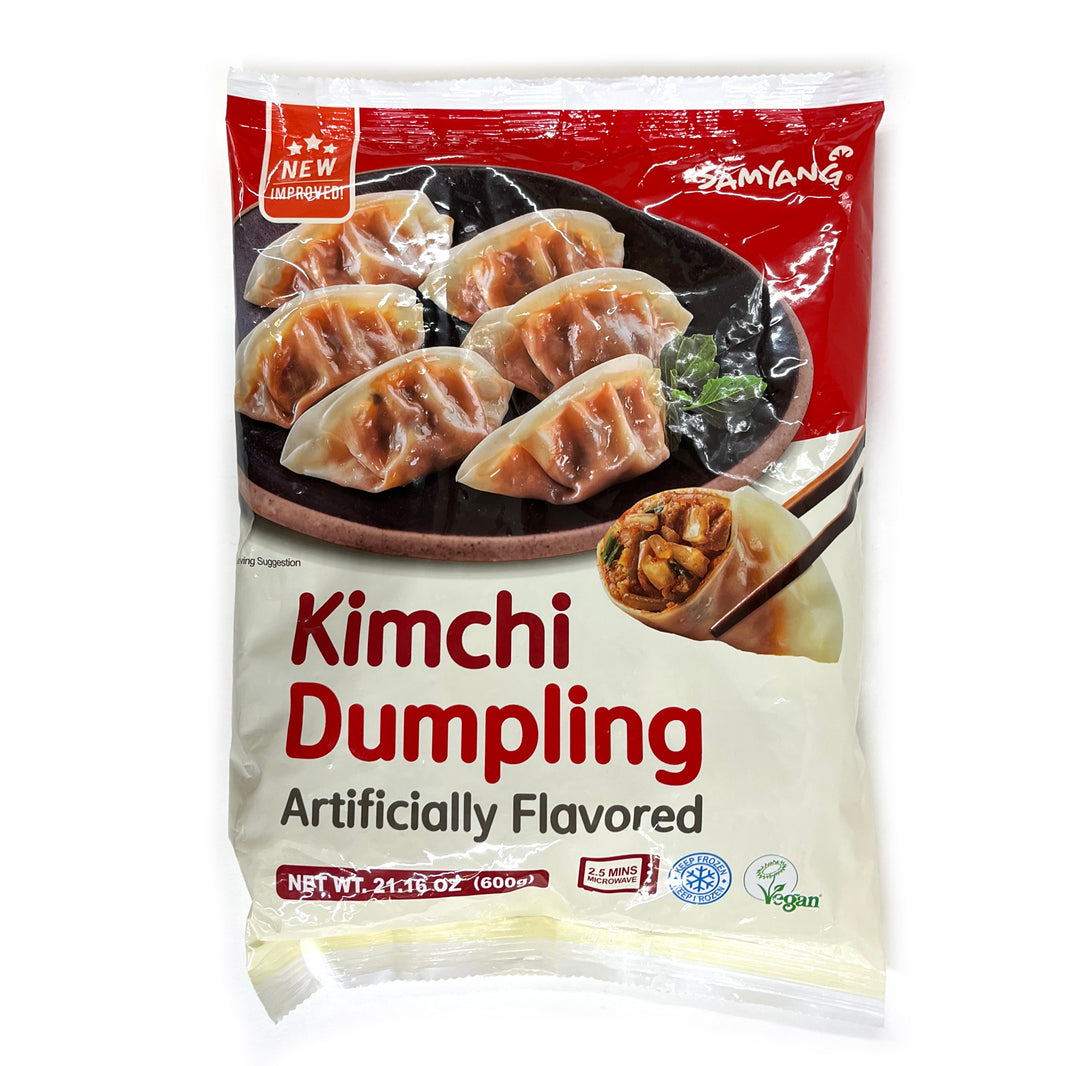 [Samyang] Kimchi Dumplings Vegan / 삼양 김치 만두 비건 (600g)