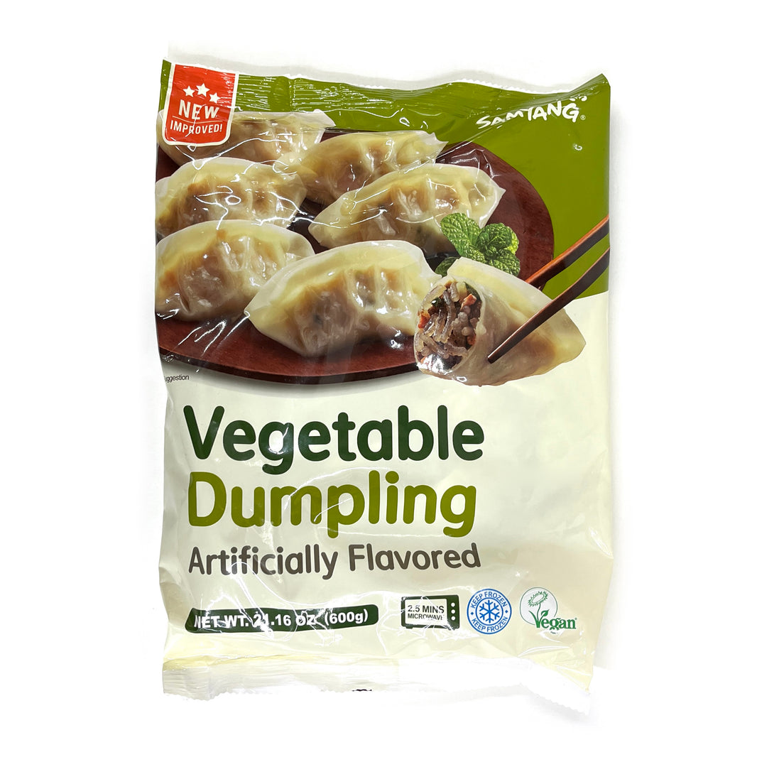 [Samyang] Vegetable Dumplings Vegan / 삼양 야채 만두 비건 (600g)