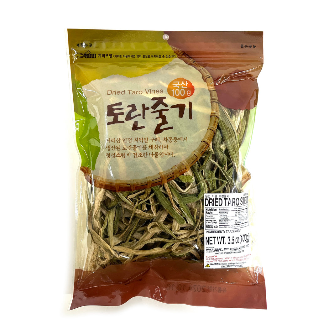 [Youngin] Dried Toro Stem / 용인 토란줄기 (100g)