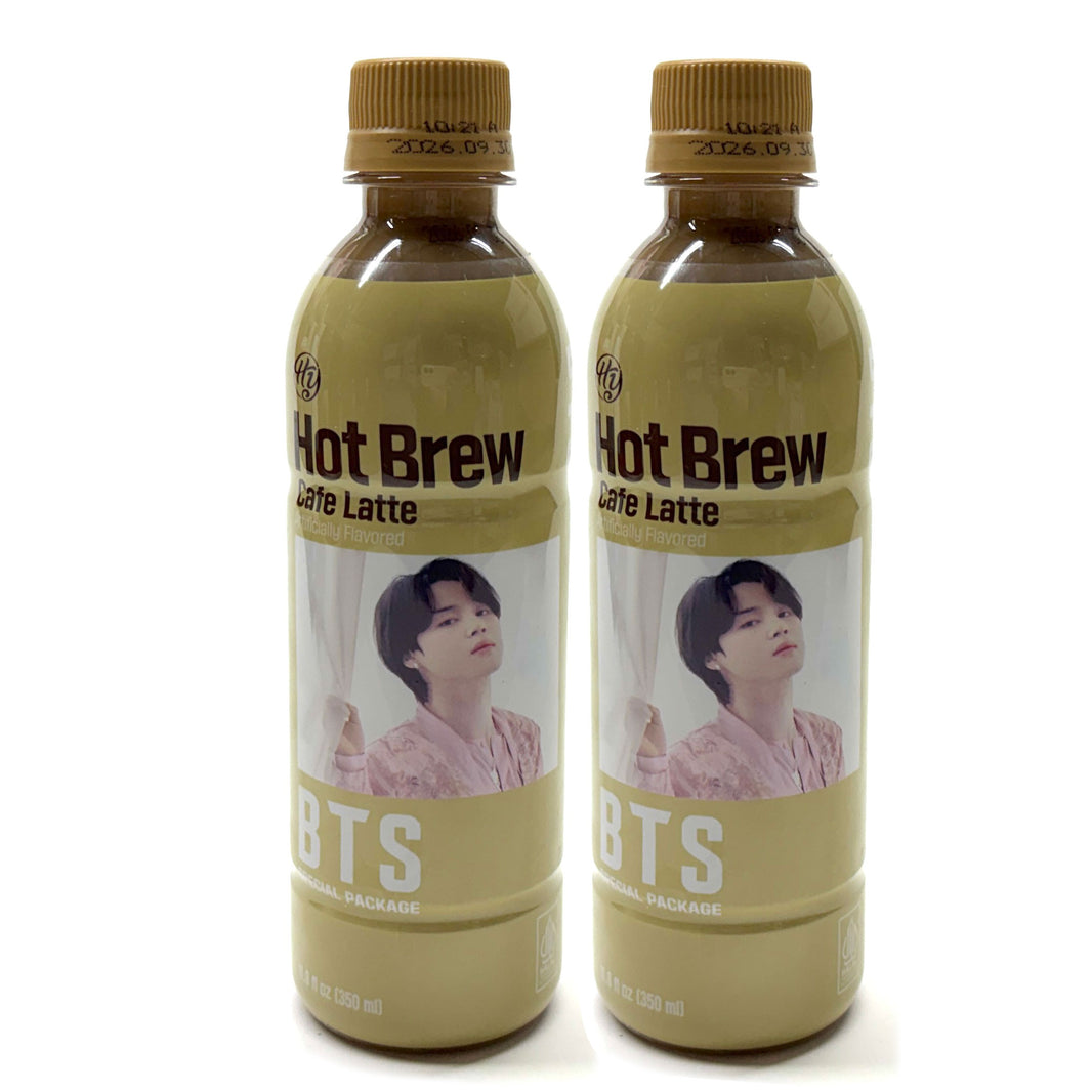 [Hybe] Hot Brew Cafe Latte Coffee BTS Jimin Special Edition / 하이비 BTS 지민 스페셜 에디션 핫브루 카페 라떼 커피 (350ml x2pk)