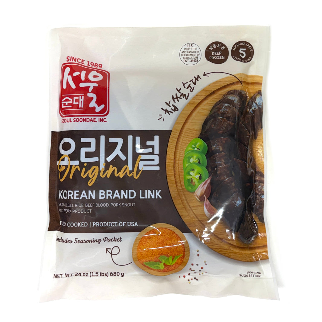 [Seoul Soondae] Korean Brand Link Original / 서울 순대 오리지널 (680g)