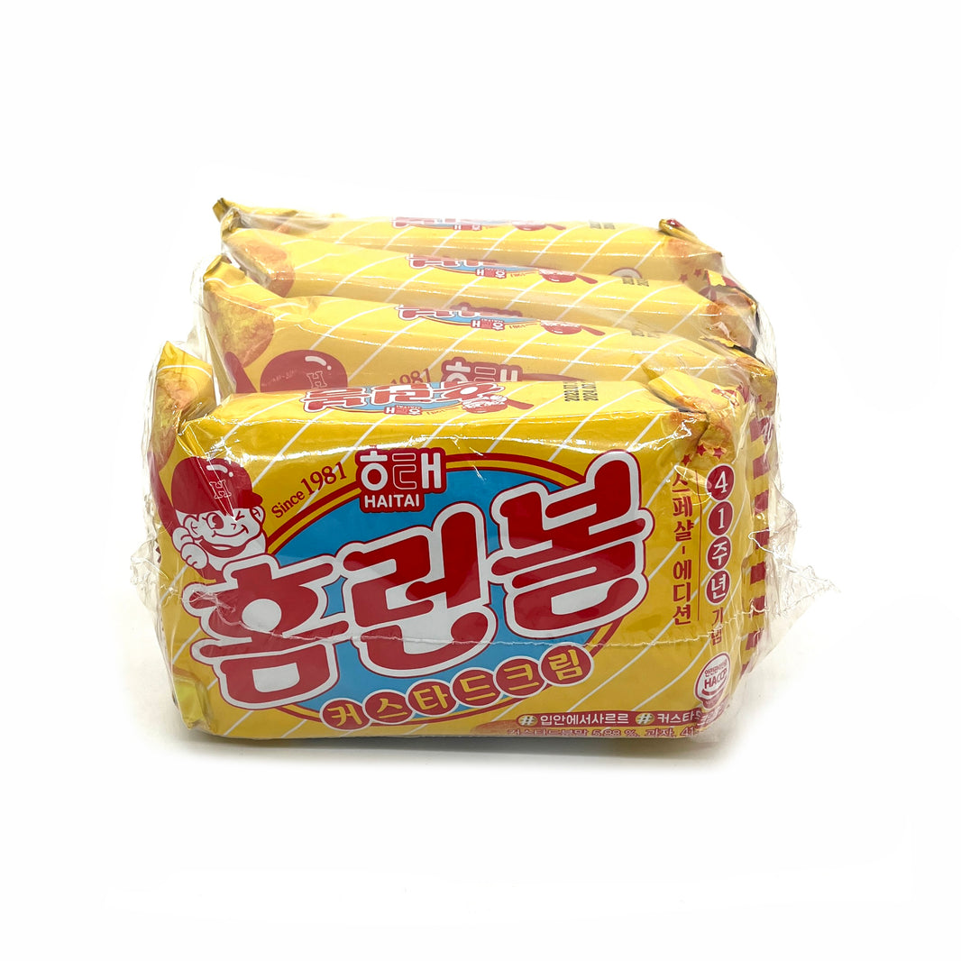 [Haitai] Homerun Ball Custard Cream / 해태 홈런볼 커스타드 크림 (41g x4pk)
