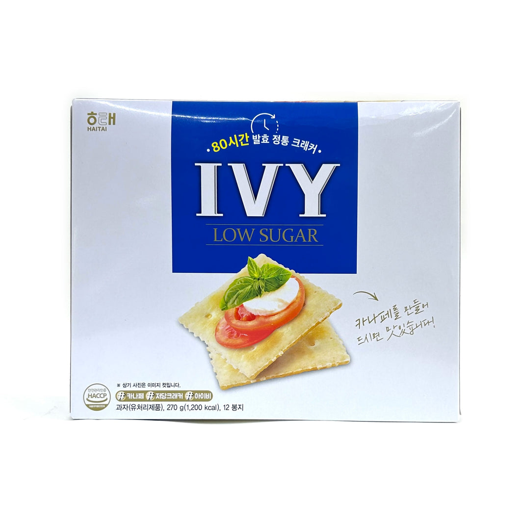 [Haitai] Ivy Original Low Sugar Cracker / 해태 아이비 오리지날 크래커 (270g)