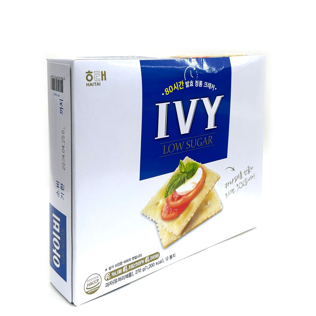 [Haitai] Ivy Original Low Sugar Cracker / 해태 아이비 오리지날 크래커 (270g)