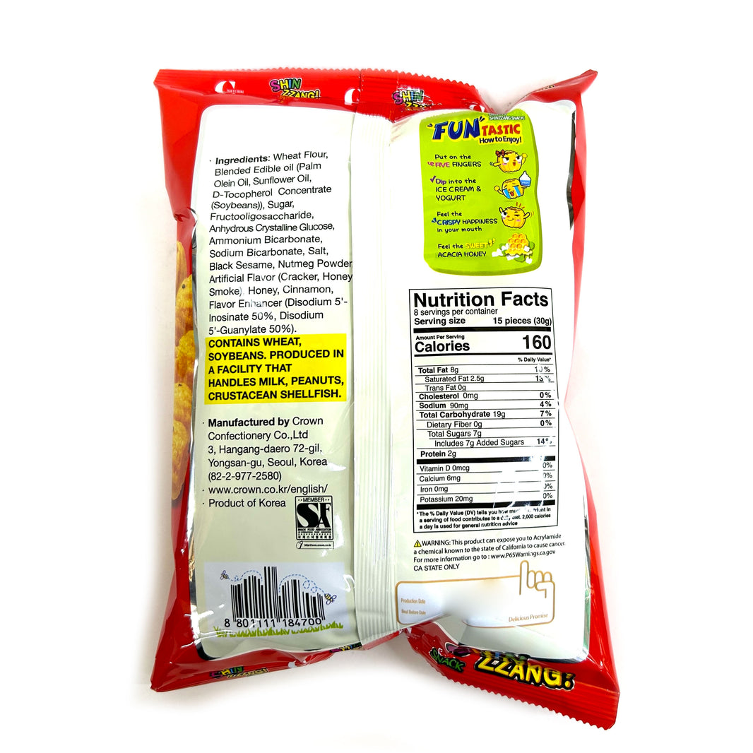 [Crown] Shin Zzang Snack / 크라운 신짱 스낵 (245g)