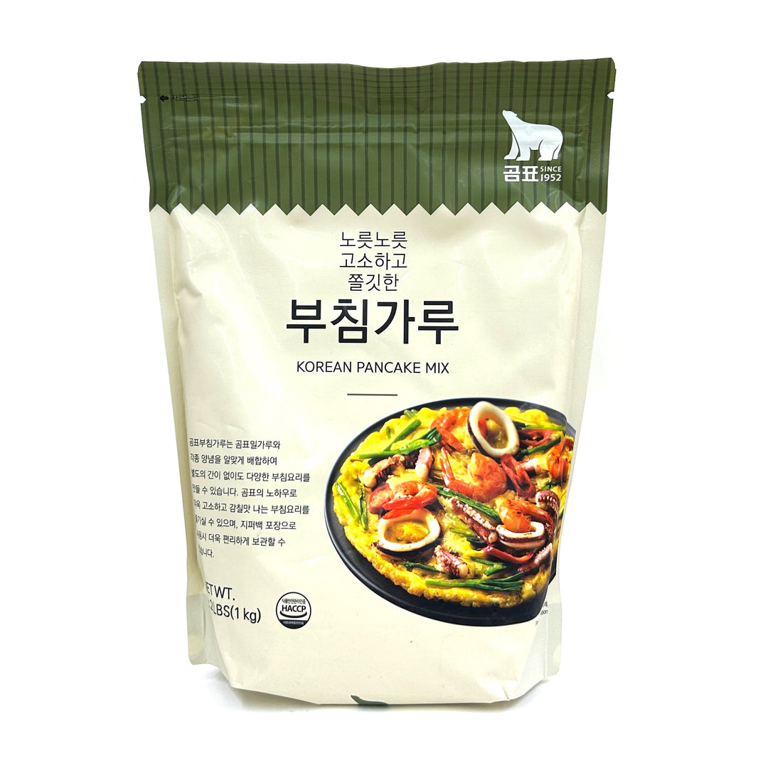 [Gompyo] Korean Pancake Mix / 곰표 노릇노릇 고소하고 쫄깃한 부침 가루 (1kg)