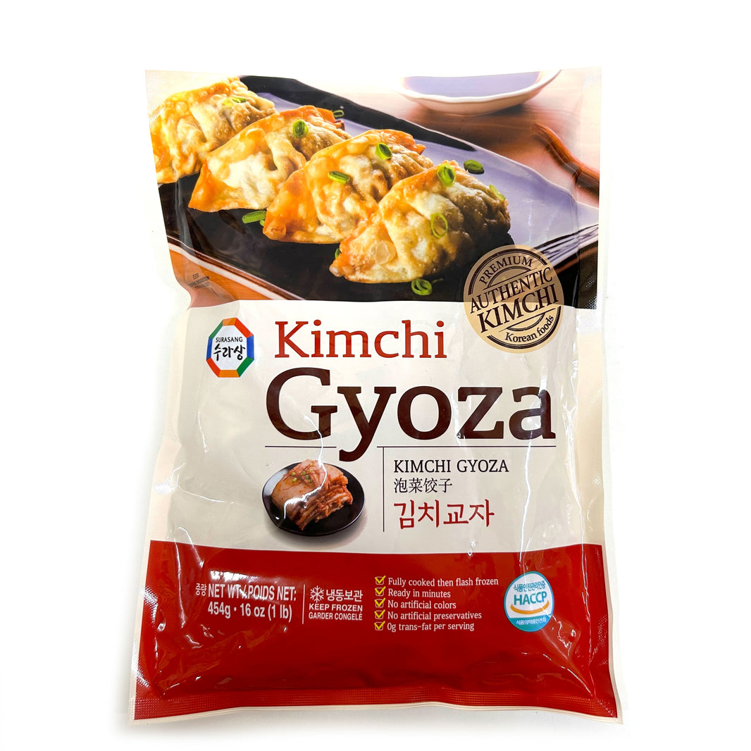 [Surasang] Kimchi Gyoza Dumplings / 수라상 김치 교자 만두 (454g)