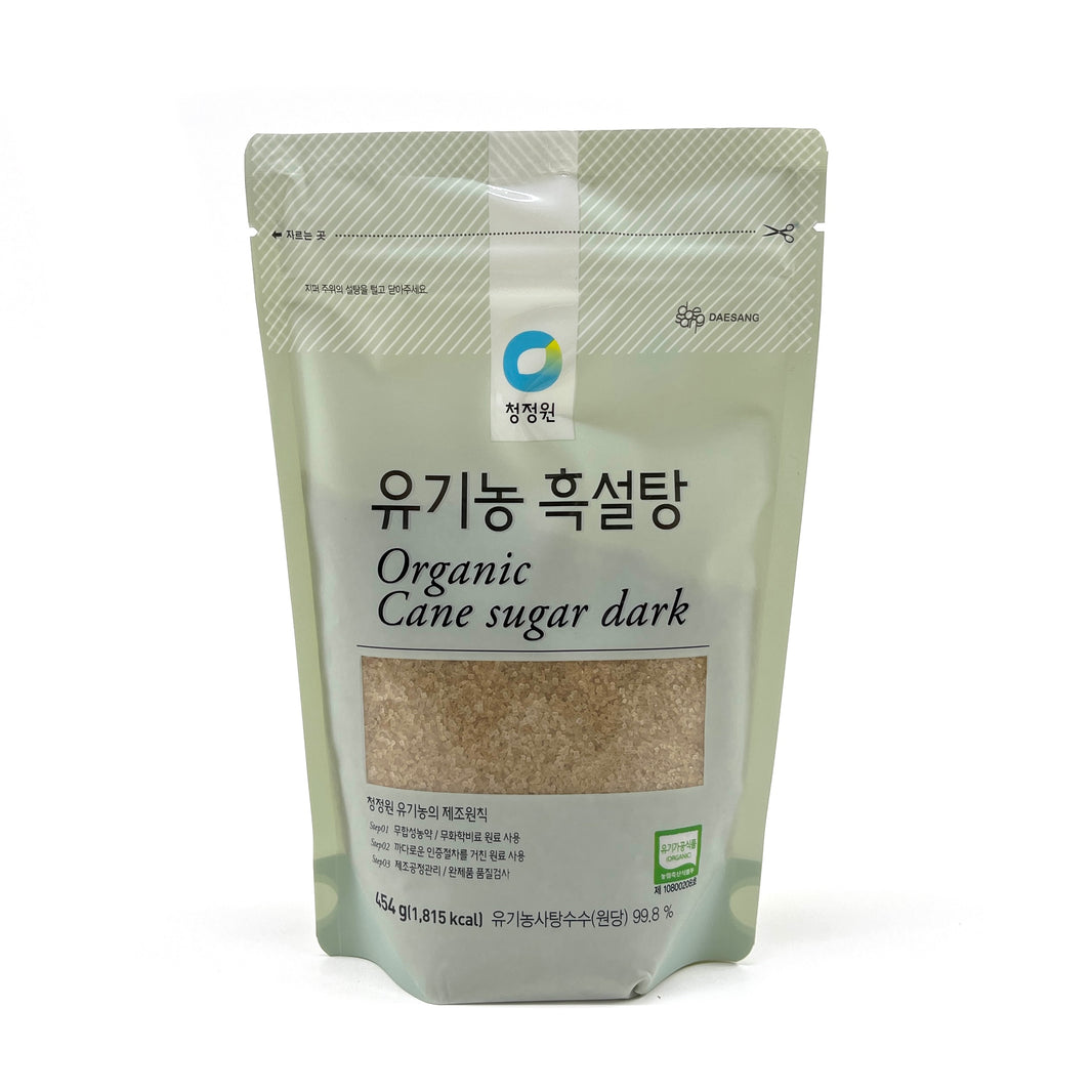 [CJO] Organic Cane Sugar Dark / 청정원 유기농 흑설탕 설탕 (500g)