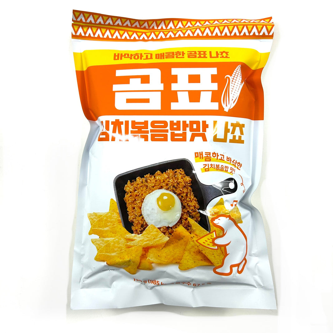 [Gompyo] Kimchi Fried Rice Flavor Nacho / 곰표 김치 볶음밥맛 나쵸 (190G)