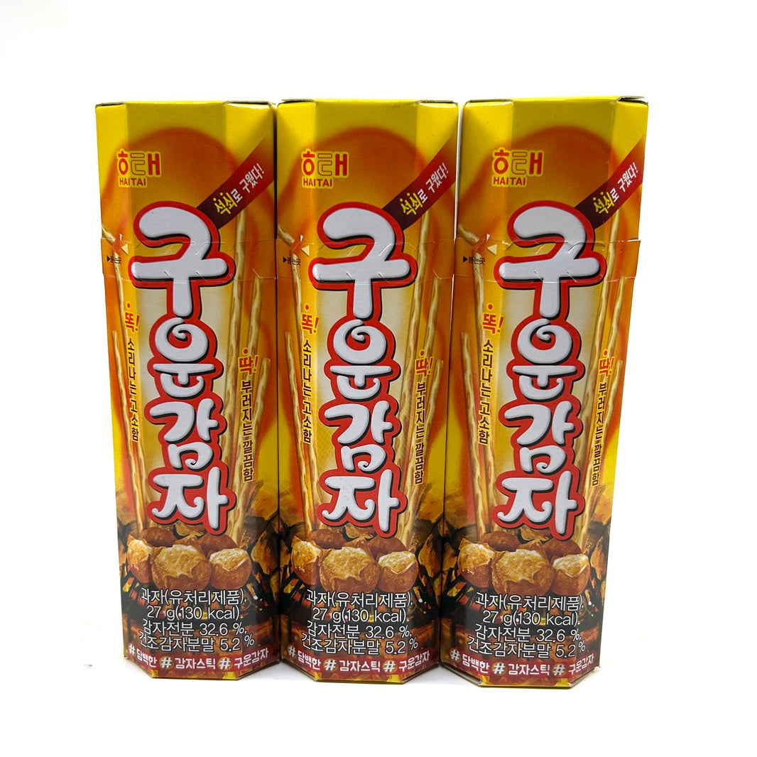 [Haitai] Baked Potato Stick / 해태 구운감자 (27g x3)