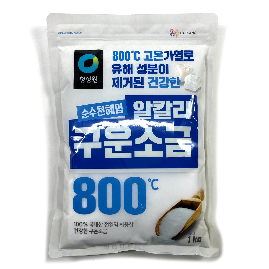 [CJO] Roasted Sea Salt / 청정원 순수 천혜염 알카리 구운소금 (1kg)