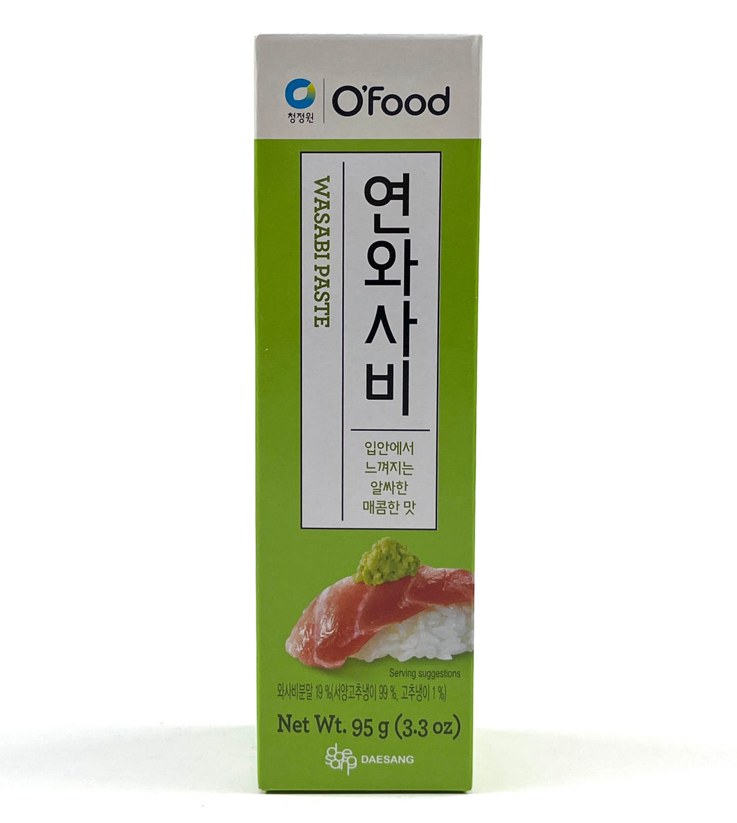 [CJO] Prepared Wasabi in Tube / 청정원 연와사비 와사비 (95g)