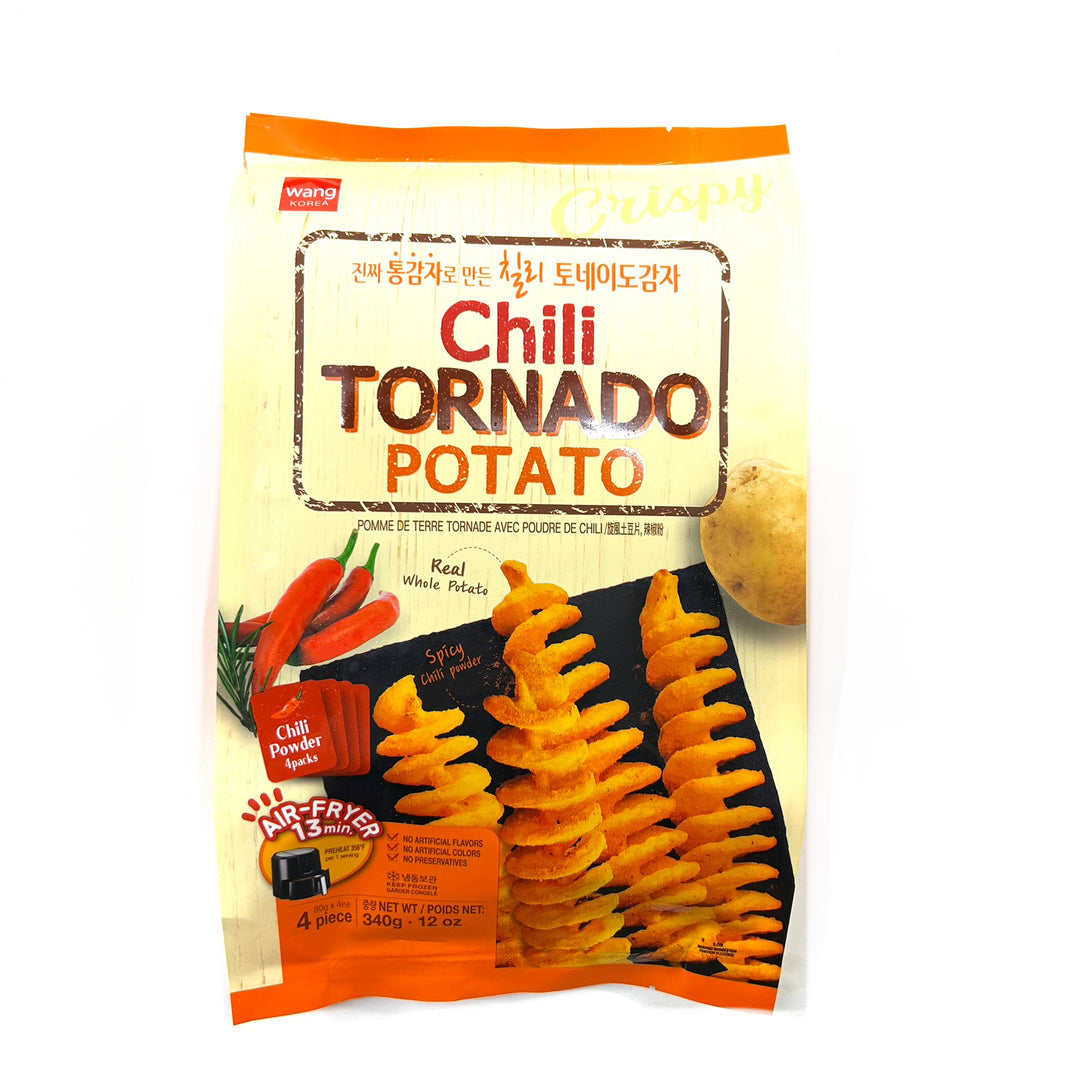 [Wang] Tornado Potato Chili / 왕 칠리 토네이도 감자 (4pcs/bag 340g)