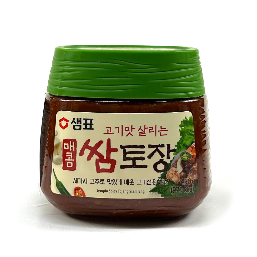 [Sempio] Tojang Ssamjang Seasoned Soybean Paste Spicy / 샘표 매콤 쌈 토장 (450g)