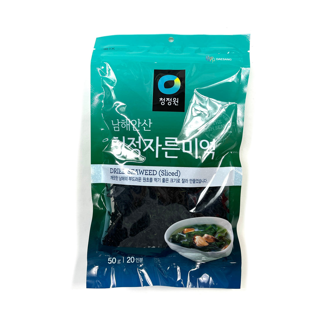 [CJO] Dried Seaweed Sliced / 청정원 남해안산 청전 자른 미역 (50g)