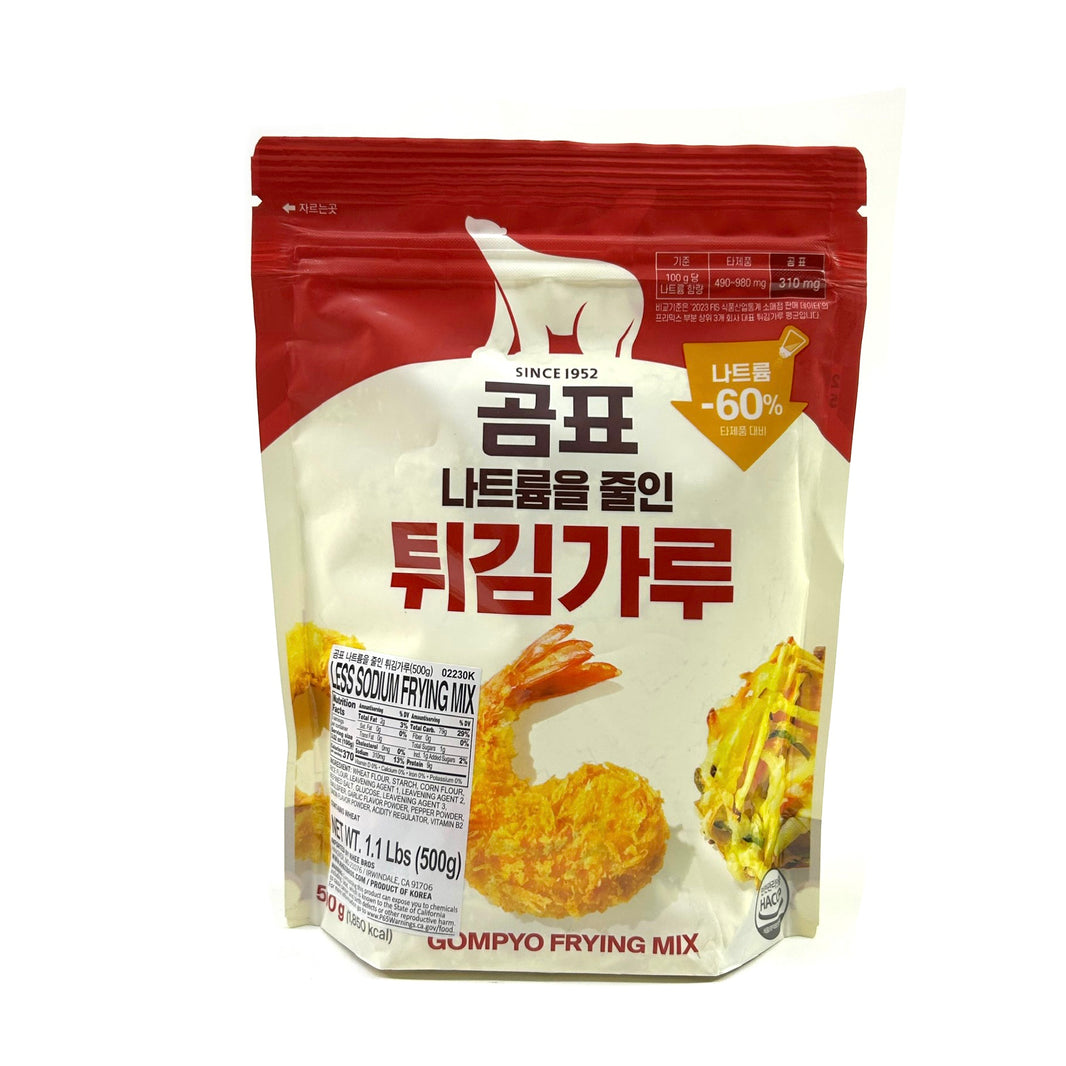 [Gompyo] Less Sodium Fried Mix / 곰표 나트륨을 줄인 튀김 가루 (500g)
