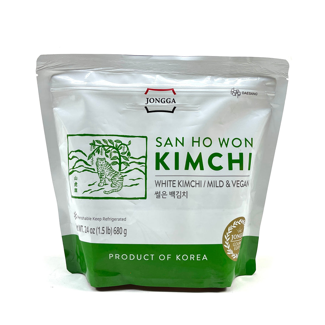 [Jongga] San Ho Won White Kimchi Mild & Vegan / 종가집 산호원 김치 백김치 (680g)