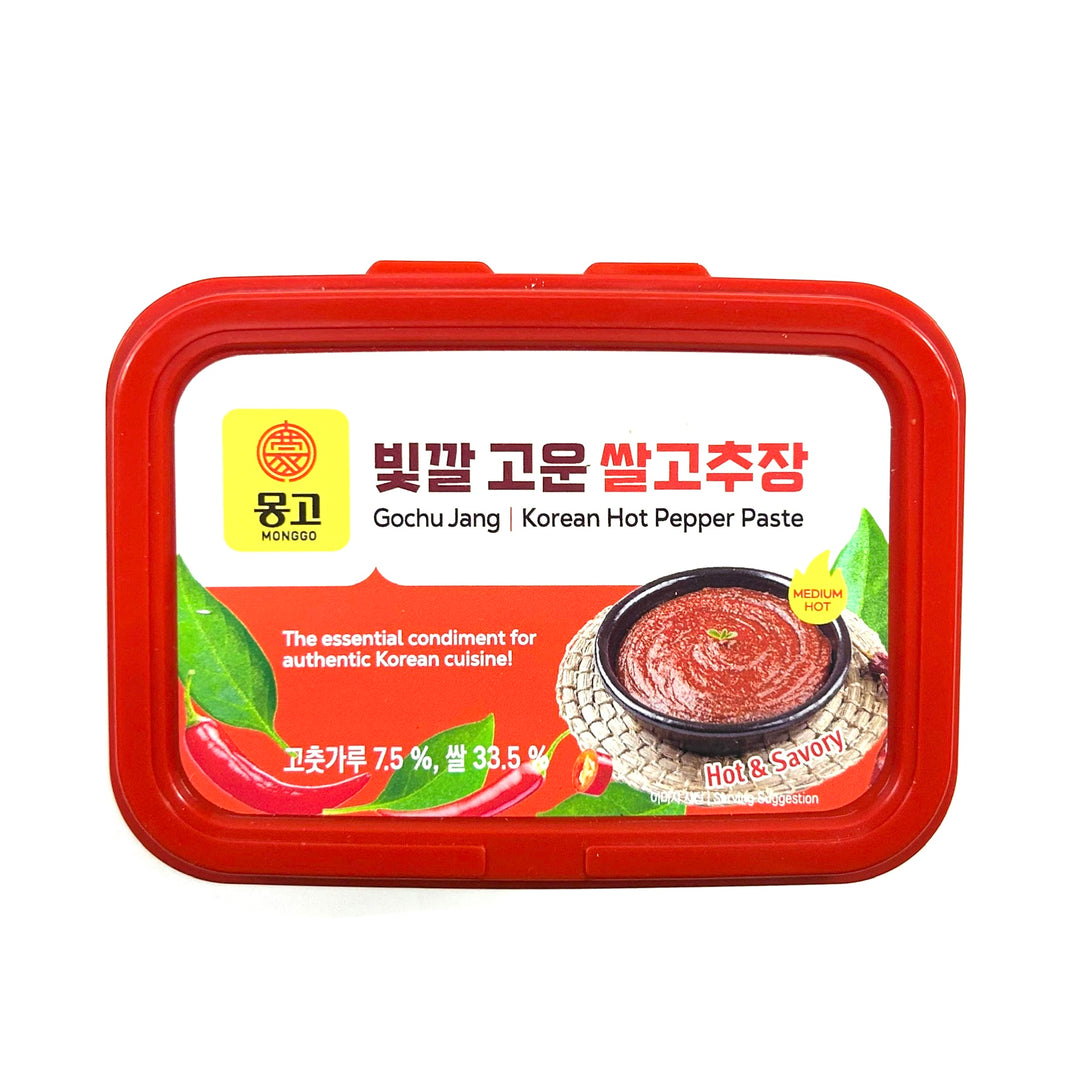 [Monggo] Gochujang Korean Hot Pepper Paste /  몽고 빛깔 고운 쌀 고추장 (500g)