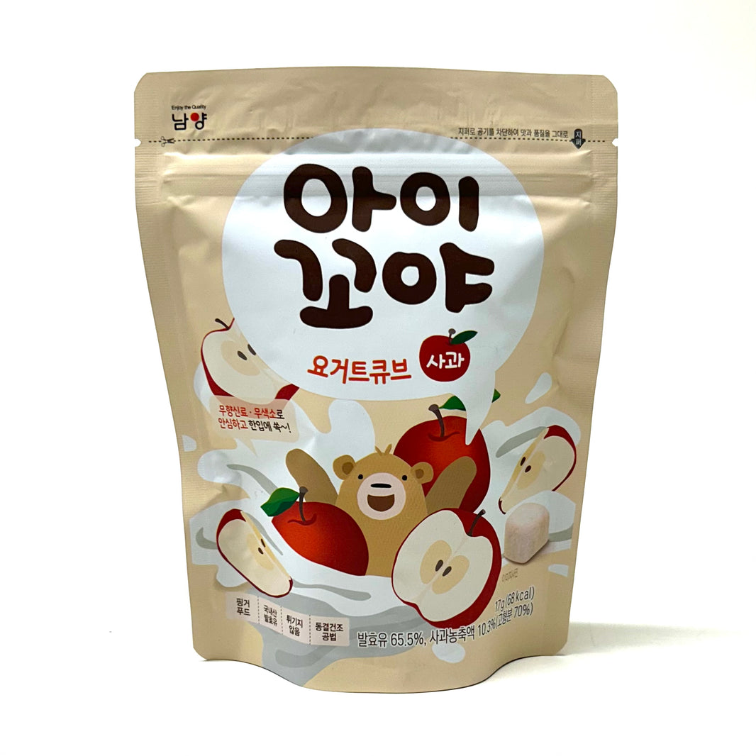 [Namyang] Aikoya Yogurt Cube Apple / 남양 아이꼬야 요거트 큐브 사과 (17g)