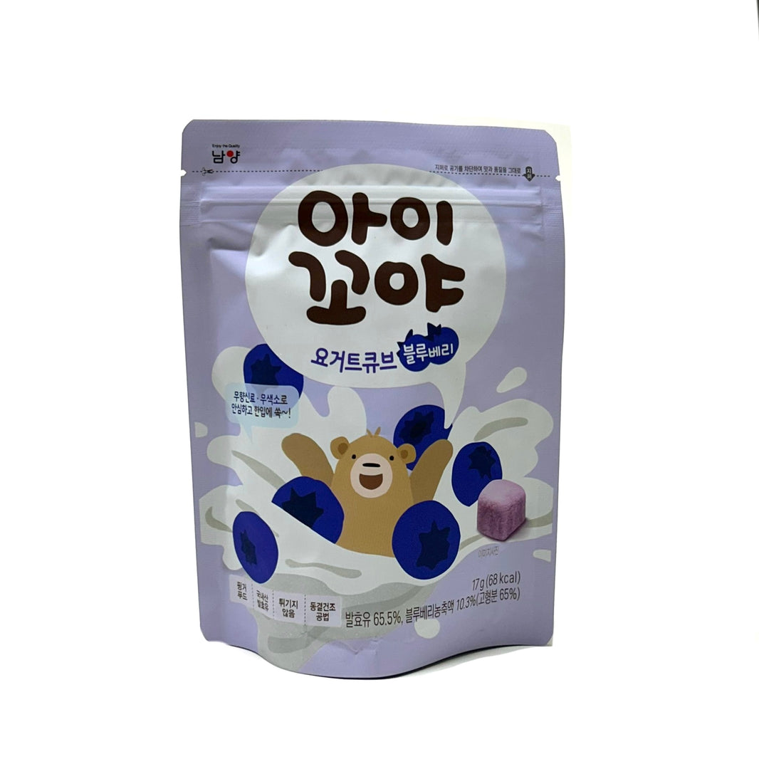 [Namyang] Aikoya Yogurt Cube Blueberry / 남양 아이꼬야 요거트 큐브 블루베리 (17g)