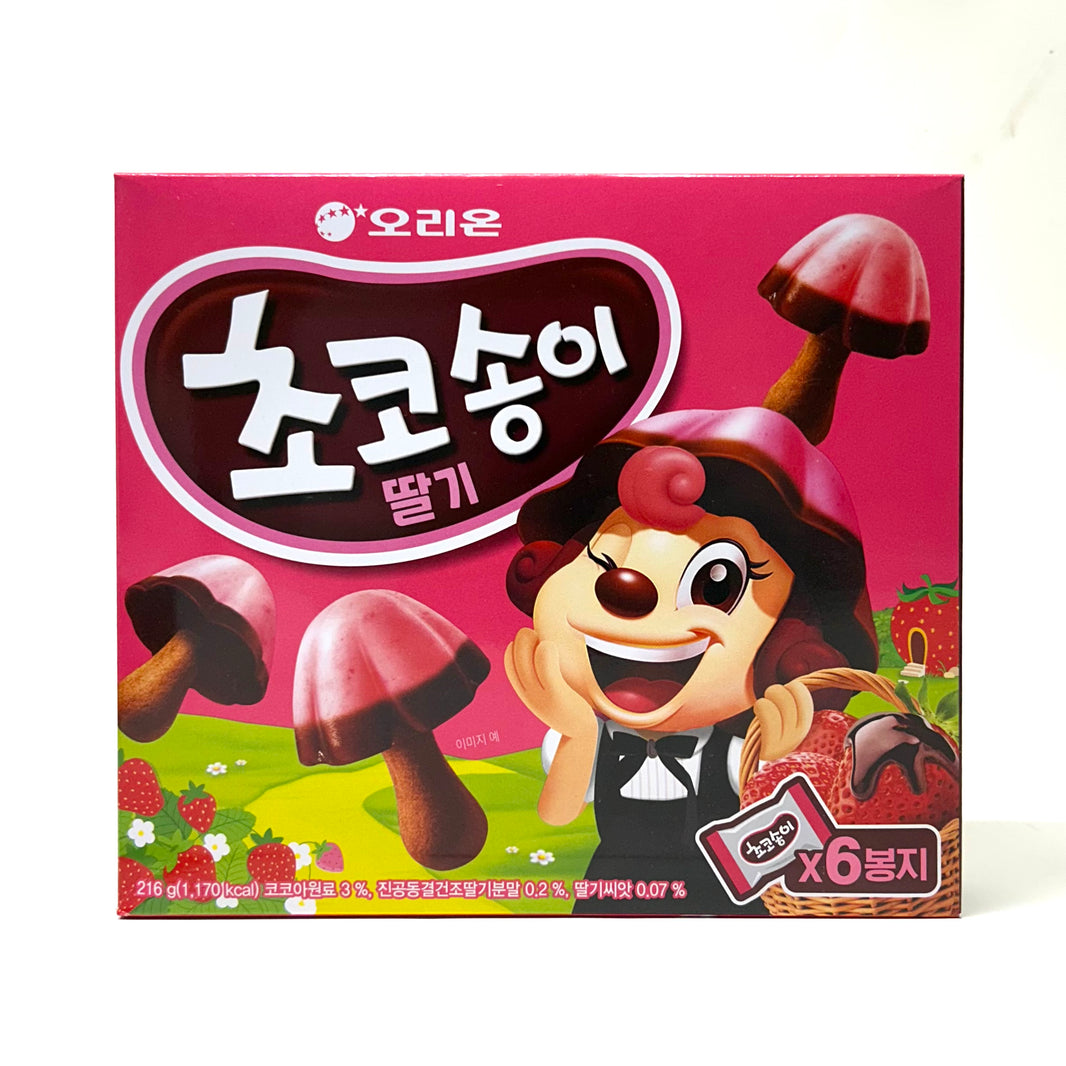 [Orion] Choco Song E Strawberry / 오리온 초코 송이 딸기 (6pk/box)
