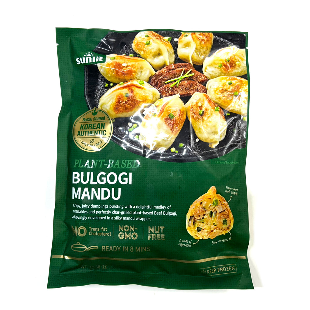 [Sunlit] Plant-Based Bulgogi Mandu / 선릿 불고기 만두 (386g)
