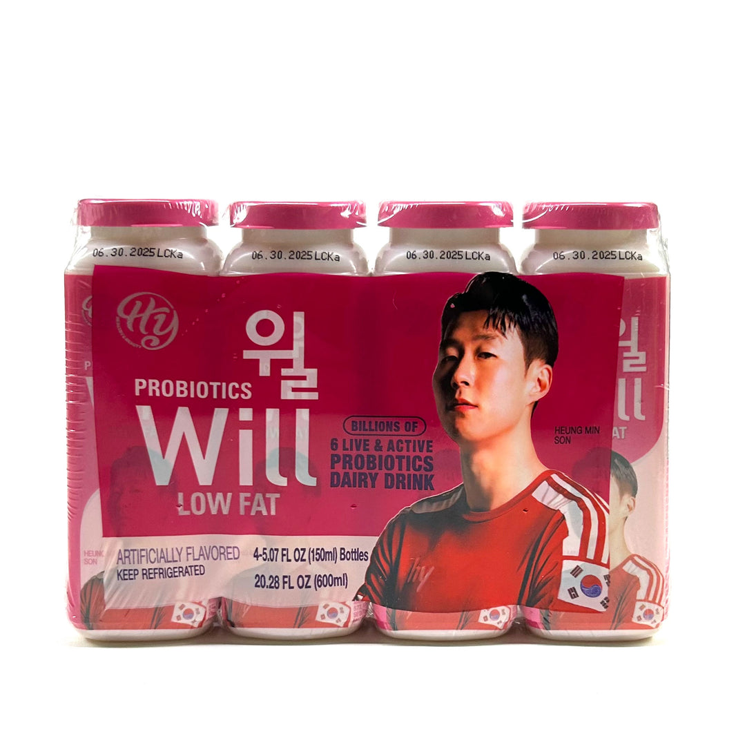 [HY] Probiotics Will Dairy Drink Low Fat / HY 윌 유산균 요구르트 저지방 (600ml)