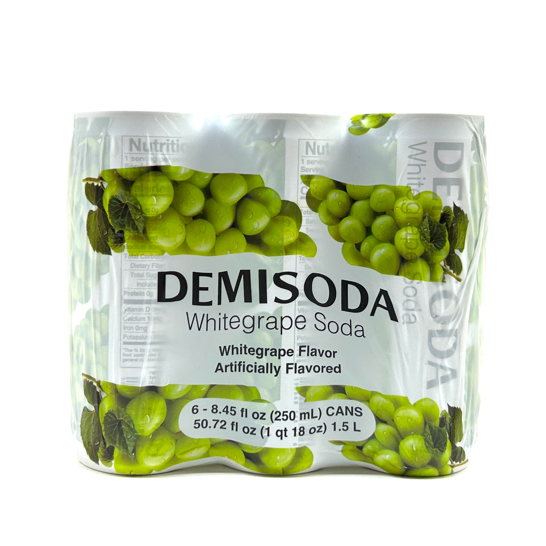 [Dong-A] Demisoda Whitegrape Soda / 동아 데미소다 청포도 (6pk)