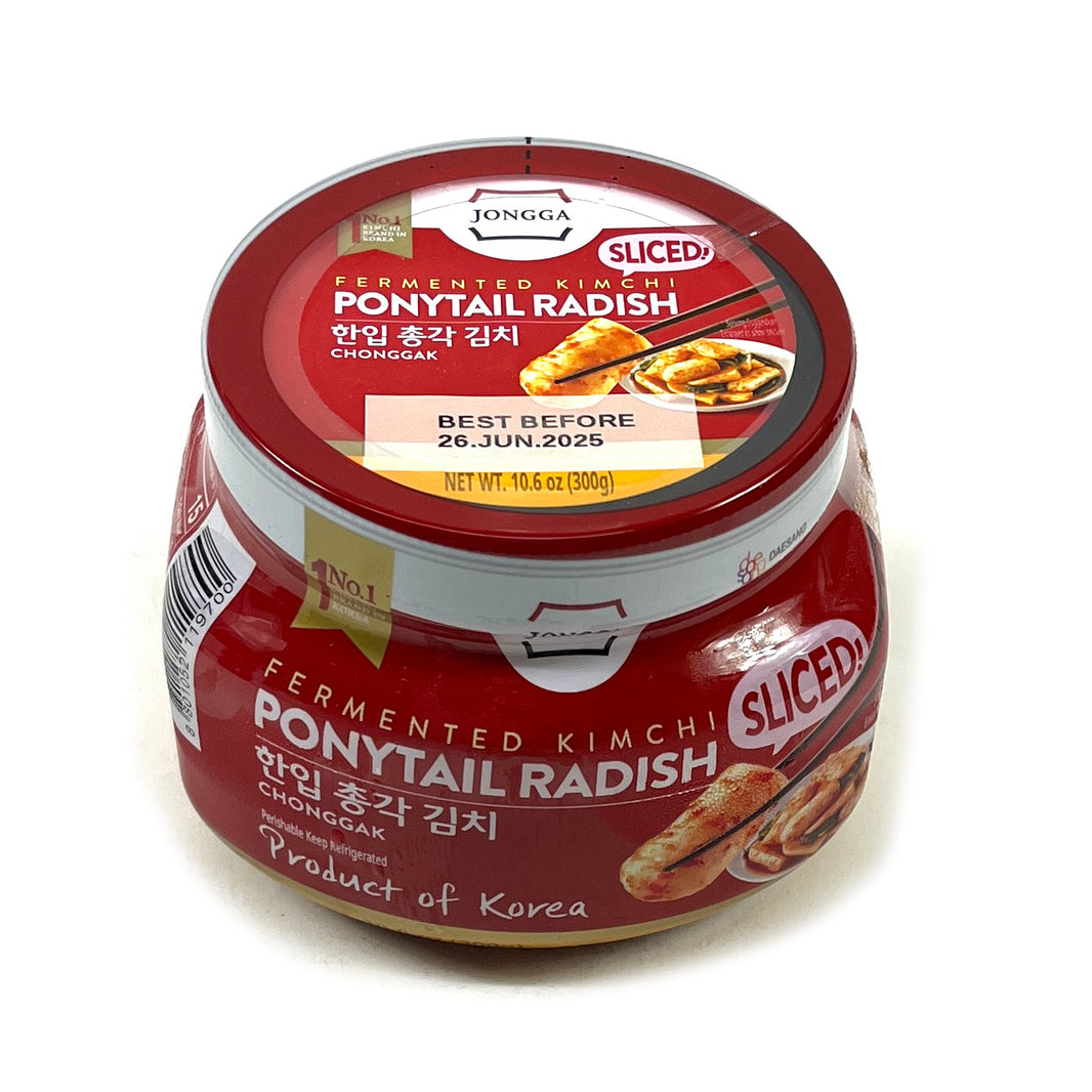 [Jongga] Ponytail Radish Chonggak Kimchi  / 종가집 한입 총각 김치 (300g)
