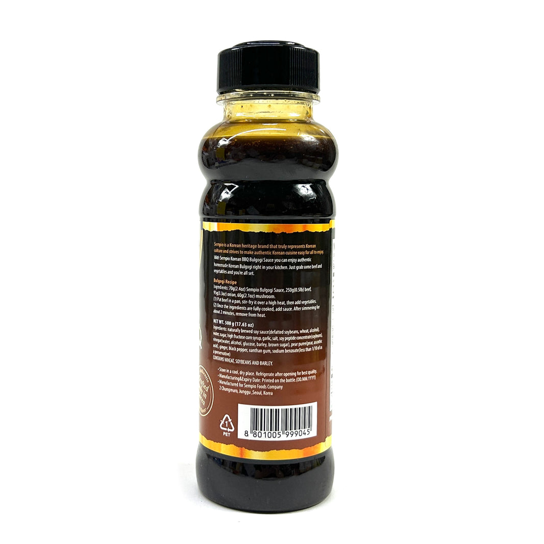 [Sempio] Korean BBQ Bulgogi Sauce Stir-fry & Marinade / 샘표 불고기 양념 (500g)