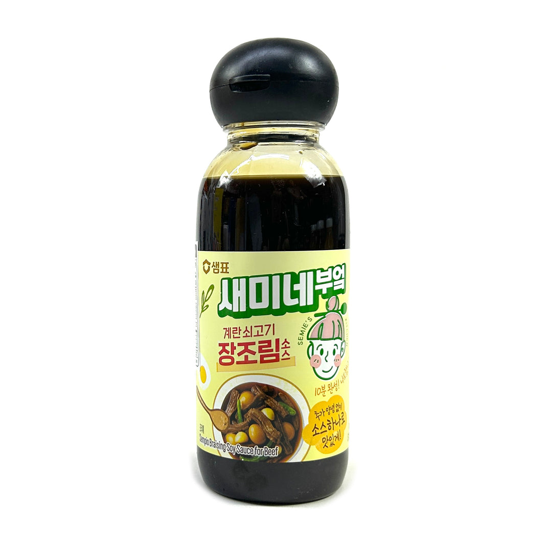 [Sempio] Semie's Kitchen Braising Soy Sauce for Beef & Egg / 샘표 새미네 부엌 계란 쇠고기 장조림 소스 (300ml)